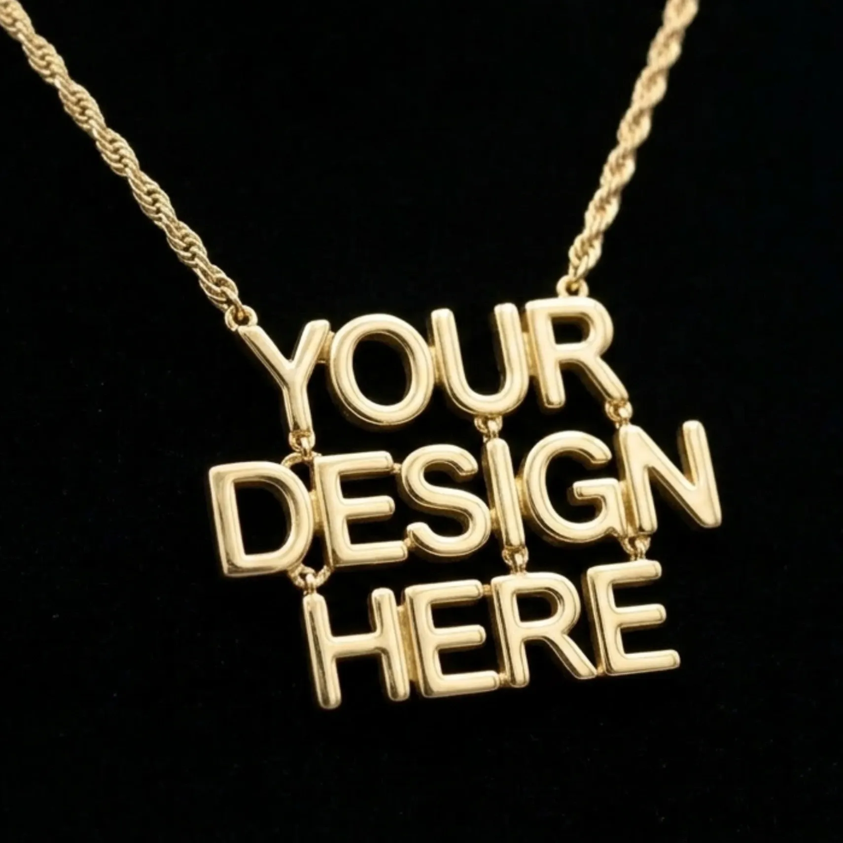 CREA TU CADENA (Dorado, 1-5 cm, Chain 1)